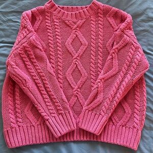 Pink Princess Polly Sweater Size S/M
